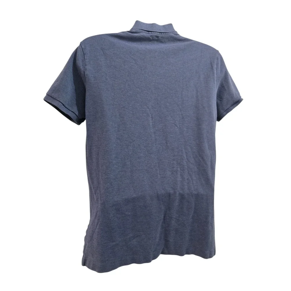 Polo‎ Ralph Lauren Polo Shirt Classic Fit Men's Large Blue Stretch Mesh Logo